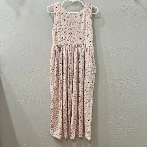 SweetHoney Easter Bunny Tank Leggy Romper - Picture 1 of 8